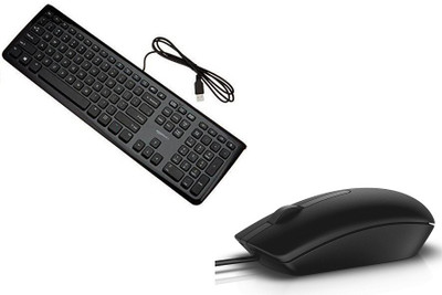 DELL KB216, MS116 Combo Set(Black)