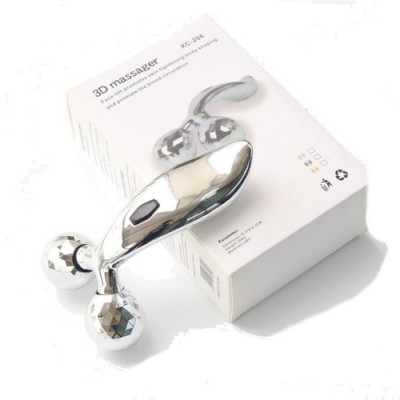 dx mart 3D789 3D Y Shape facial massage and roller face slimming Massager (Silver) Massager(Silver)