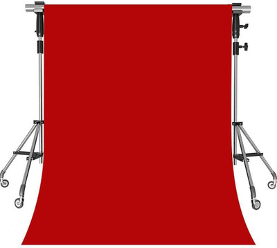 Cam cart 8FTX10.5 FT Red Backdrop Background for Photography Photo Booth Backdrop for Photoshoot Background Screen Video Recording Parties Curtain Reflector Reflector
