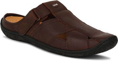 Scholl Men Casual(Brown , 8)
