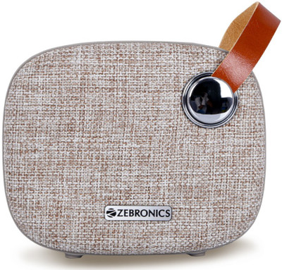 ZEBRONICS Knight Bluetooth Speaker(Brown, 2.0 Channel)