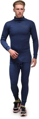 GHR QUILTED BY ALFA Men Top - Pyjama Set Thermal