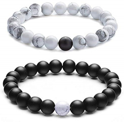 P.R.Prints Stone Bracelet(Pack of 2)
