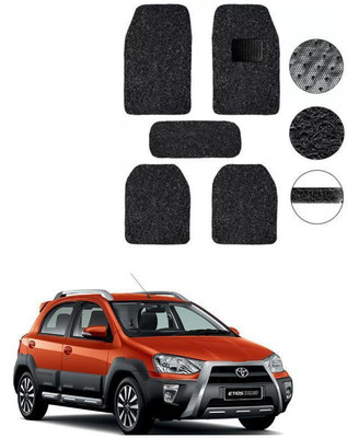 arneja trading company PVC Standard Mat For  Toyota Etios Cross(Black)
