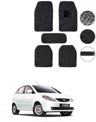 arneja trading company PVC Standard Mat For  Tata Indica Vista(Black)