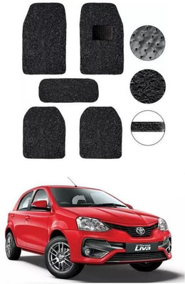 arneja trading company PVC Standard Mat For  Toyota Etios Liva(Black)