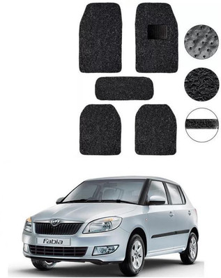 arneja trading company PVC Standard Mat For  Skoda Fabia(Black)