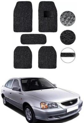 arneja trading company PVC Standard Mat For  Hyundai Accent(Black)