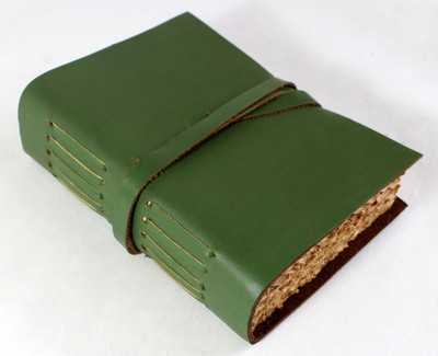 Camlon Exports Handcrafted Assorted Journal Unruled 240 Pages(Green)