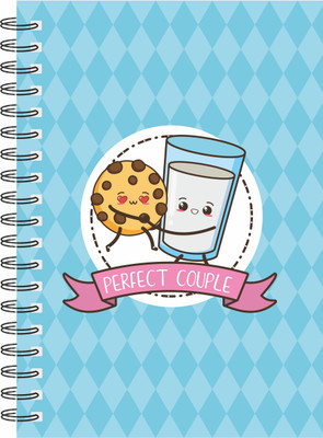 craft maniacs PUNK COLLECTION A5 Diary RULED 160 Pages(Multicolor)