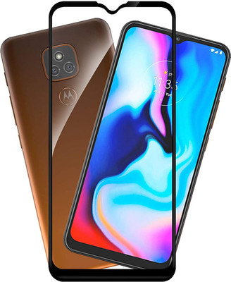 Hyper Edge To Edge Tempered Glass for Motorola E7 Plus(Pack of 1)