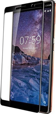 VISHZONE Edge To Edge Tempered Glass for Nokia 7 Plus(Pack of 1)