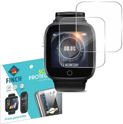 FINCH Impossible Screen Guard for Syska SW100, Syska Smart Watch(Pack of 2)