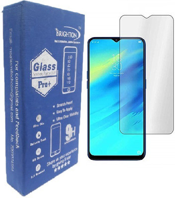 BRIGHTRON Tempered Glass Guard for A BRAND WORTH REMEMBERING Screen Protector Realme 2 Pro - Flexiable Matte Tempered Glass Precisely-Engineered Hammer Proof Impossible Fiber Film Screen Guard - Frosty Icey Texture(Pack of 1)