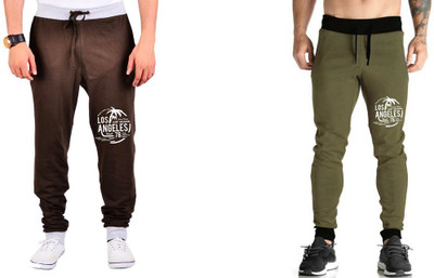 WellFitLook Printed Men Multicolor Track Pants