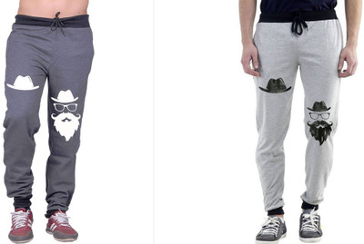 WellFitLook Printed Men Multicolor Track Pants