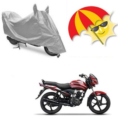 RPSENTTERPR Waterproof Two Wheeler Cover for TVS(Jive, Silver)