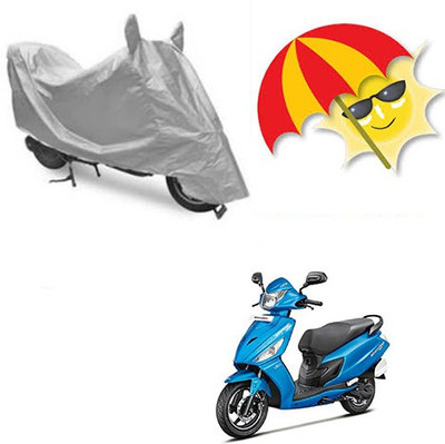SANJU Waterproof Two Wheeler Cover for Hero(Maestro Edge, Silver)