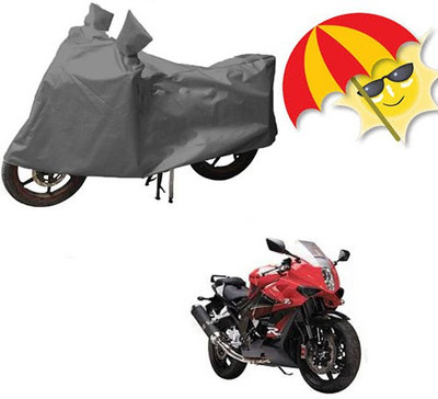 RPSENTTERPR Two Wheeler Cover for Indus(Yo Electron, Grey)