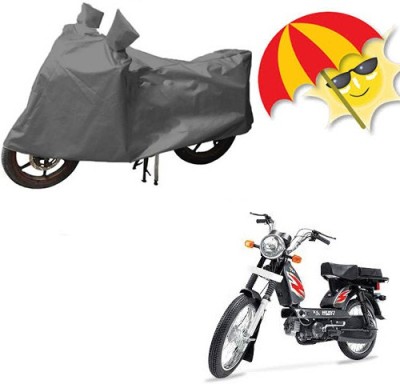 RPSENTTERPR Waterproof Two Wheeler Cover for TVS(Jive, Grey)