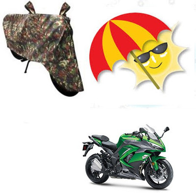 SANJU Waterproof Two Wheeler Cover for Kawasaki(Ninja 1000, Multicolor)
