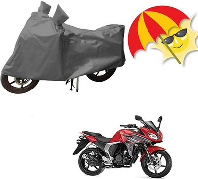 RPSENTTERPR Waterproof Two Wheeler Cover for Yamaha(FZ-S, Grey)