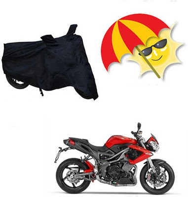 RPSENTTERPR Waterproof Two Wheeler Cover for DSK Benelli(TNT R, Black)