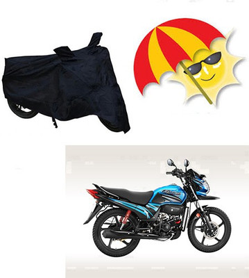 RPSENTTERPR Waterproof Two Wheeler Cover for Honda(Passion Pro, Black)