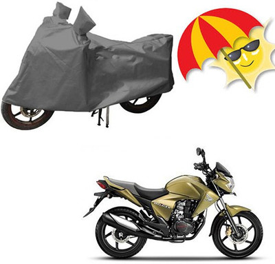 RPSENTTERPR Waterproof Two Wheeler Cover for Hyosung(Aquila 250, Grey)