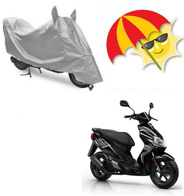 SANJU Waterproof Two Wheeler Cover for Yamaha(Jog R, Silver)