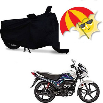 RPSENTTERPR Waterproof Two Wheeler Cover for Hero(Passion Pro TR, Black)