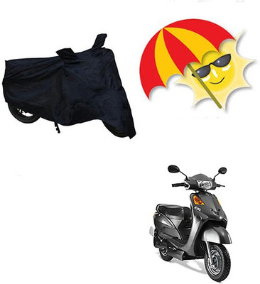 RPSENTTERPR Waterproof Two Wheeler Cover for Indus(Yo Spark, Black)