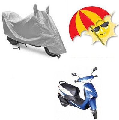 SANJU Waterproof Two Wheeler Cover for Indus(Yo Xplor, Silver)