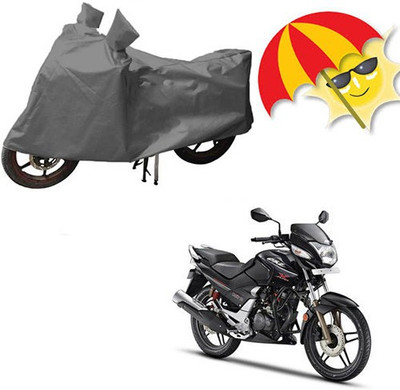 RPSENTTERPR Waterproof Two Wheeler Cover for Hero(CD Dawn, Grey)
