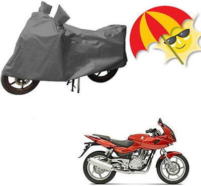 RPSENTTERPR Waterproof Two Wheeler Cover for Bajaj(Pulsar AS 150, Grey)