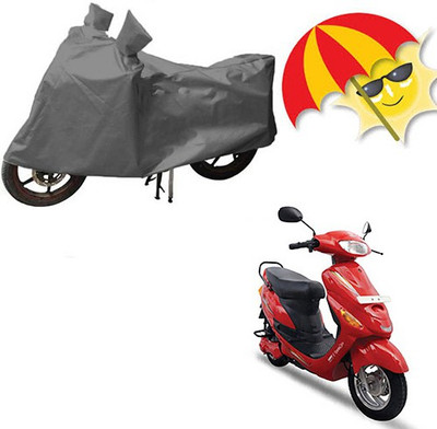 RPSENTTERPR Waterproof Two Wheeler Cover for Hero(E Sprint, Grey)