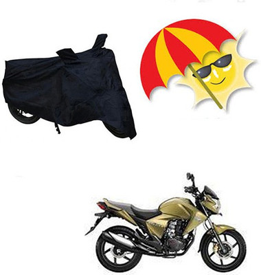 SANJU Waterproof Two Wheeler Cover for Honda(Dazzler, Black)