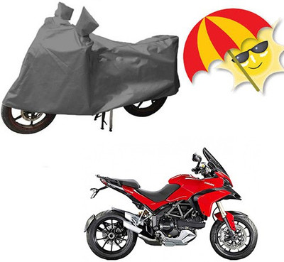 RPSENTTERPR Waterproof Two Wheeler Cover for FAB Regal Raptor(Daytona 350, Grey)