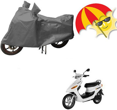 RPSENTTERPR Waterproof Two Wheeler Cover for Indus(Yo Electron, Grey)