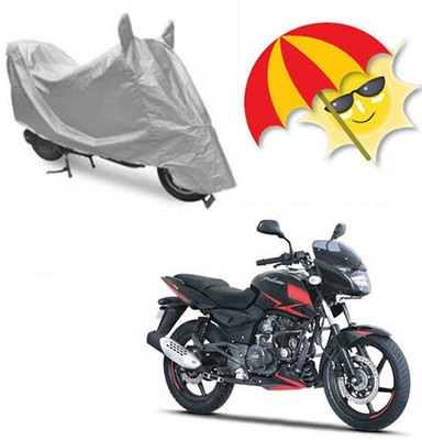 RPSENTTERPR Waterproof Two Wheeler Cover for Bajaj(Pulsar 180 DTS-i, Silver)