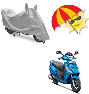 SANJU Waterproof Two Wheeler Cover for Hero(Maestro, Silver)