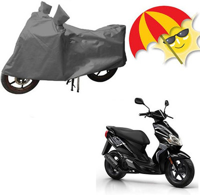 RPSENTTERPR Waterproof Two Wheeler Cover for Yamaha(Jog R, Grey)