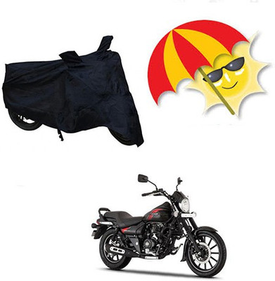 SANJU Waterproof Two Wheeler Cover for Bajaj(Avenger 220 Street, Black)