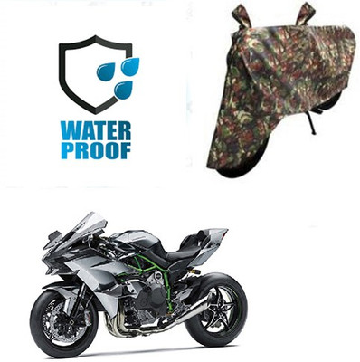 SANJU Waterproof Two Wheeler Cover for Kawasaki(Ninja, Multicolor)