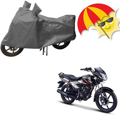 saanvi Waterproof Two Wheeler Cover for TVS(Phoenix 125, Grey)