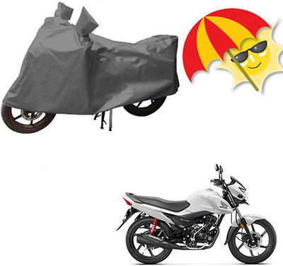 RPSENTTERPR Waterproof Two Wheeler Cover for Honda(Passion Pro TR, Grey)