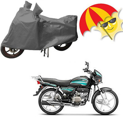 RPSENTTERPR Waterproof Two Wheeler Cover for Hero(XCD 125cc, Grey)