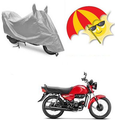 RPSENTTERPR Waterproof Two Wheeler Cover for Hero(CD, Silver)