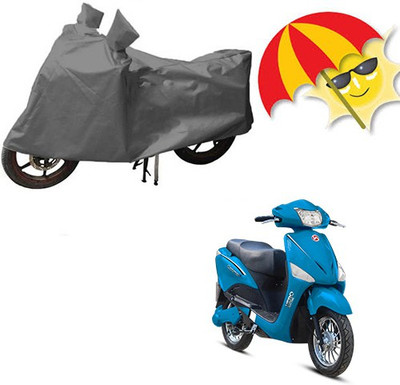 RPSENTTERPR Waterproof Two Wheeler Cover for Hero(Glamour FI, Grey)