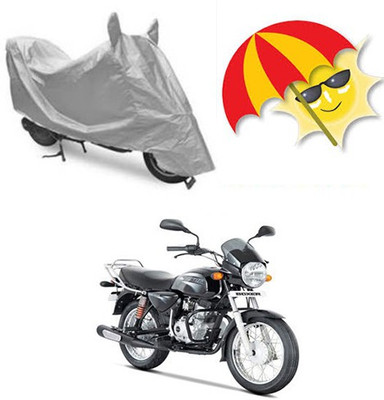 RPSENTTERPR Waterproof Two Wheeler Cover for Bajaj(Boxer, Silver)